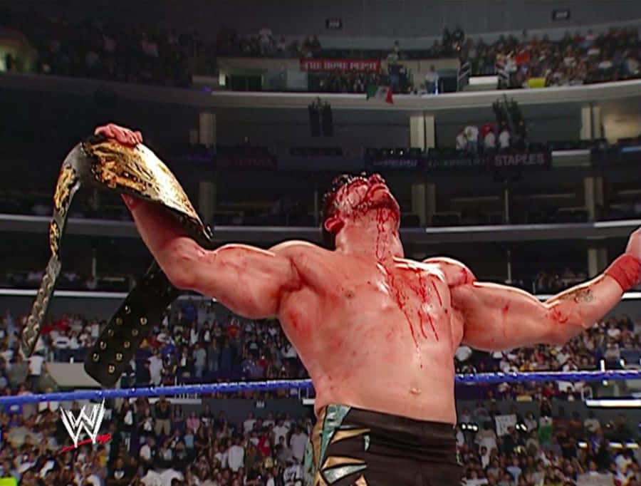 Caption: Intense Showdown - John Bradshaw Layfield Wallpaper