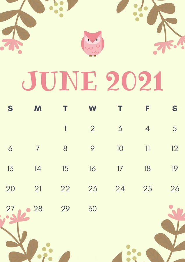 Caption: Welcome June 2021 - Month Of Sunshine And Summer Breeze Wallpaper