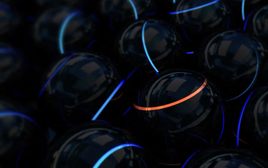 Captivating Brilliance: Black Neon Hd Wallpaper Wallpaper