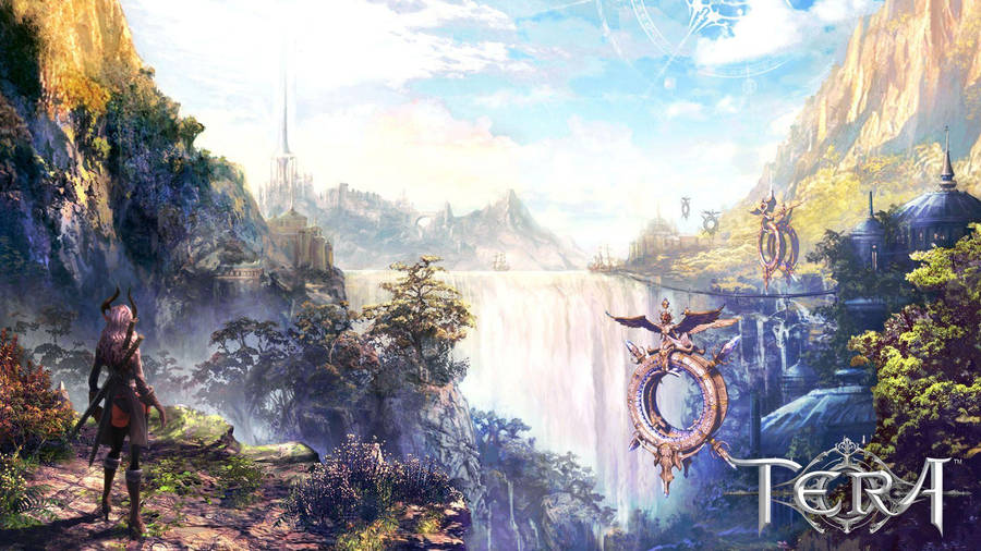 Captivating Landscape Of Tera World Wallpaper