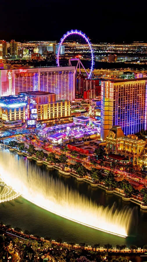 Captivating Las Vegas Phone Wallpaper Wallpaper