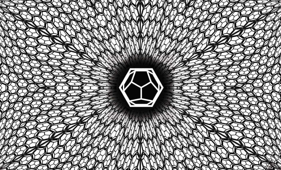 Captivating Sacred Geometry Pattern Wallpaper
