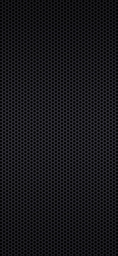 Carbon Honeycomb Grill Dark Mode Wallpaper