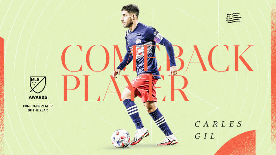 Carles Gil Comeback Poster Wallpaper
