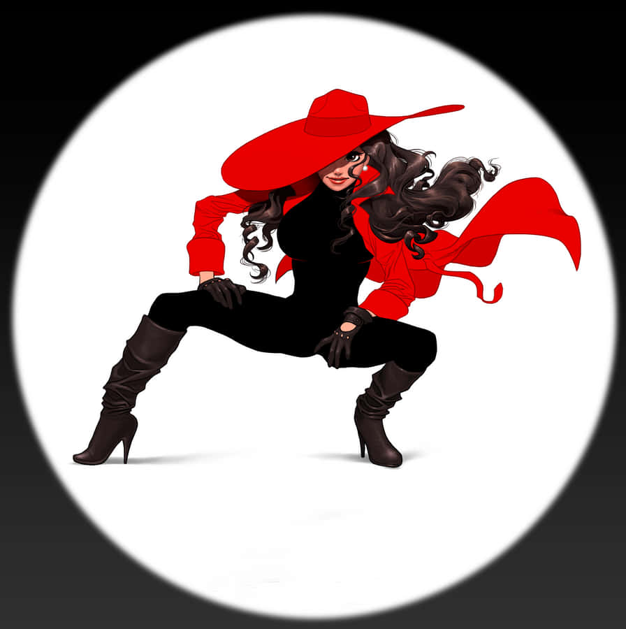 Carmen Sandiego Is Behind The Adventure Wallpaper