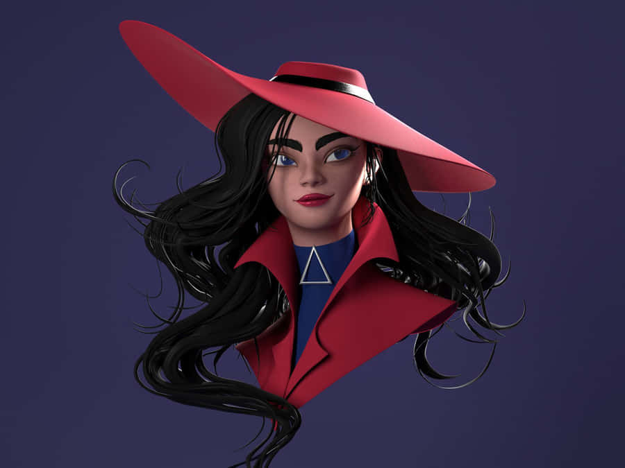 Carmen Sandiego On The Move. Wallpaper