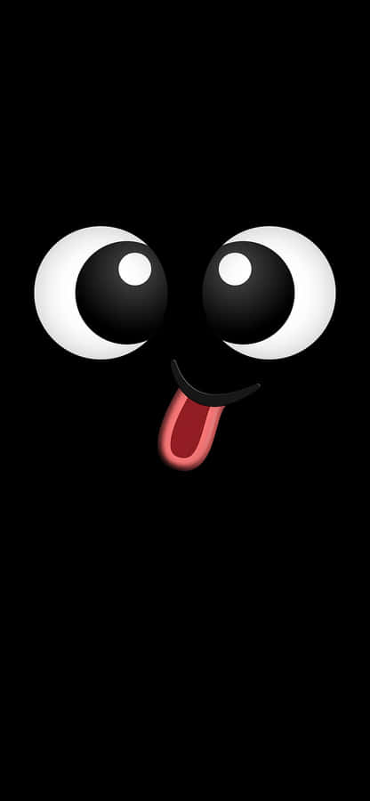 Cartoon Tongue Out Wallpaper