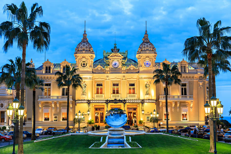 Casino De Monte Carlo By Charles Garnier Wallpaper