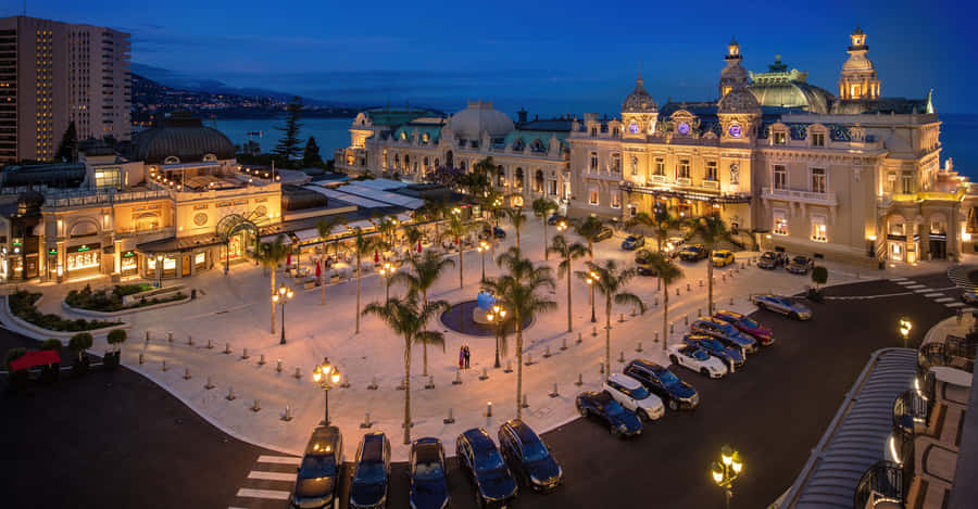 Casino De Monte Carlo View Wallpaper
