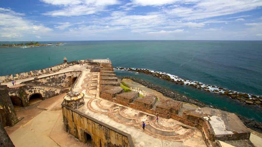 Castillo San Felipe Del Morro Ocean Wallpaper