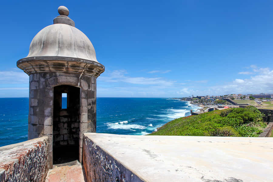 Castillo San Felipe Del Morro Sentry Path Wallpaper