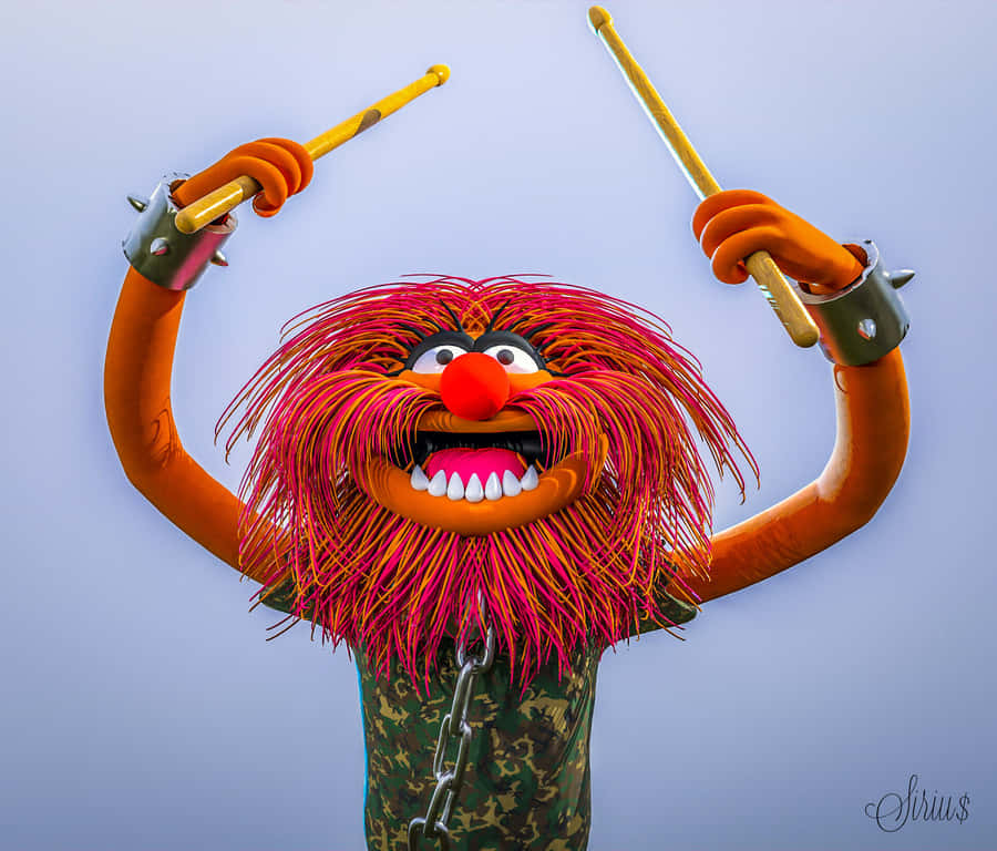Catch Animal Muppet Live In Action Wallpaper