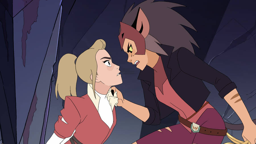 Catradora Enemies To Lovers Ship Wallpaper