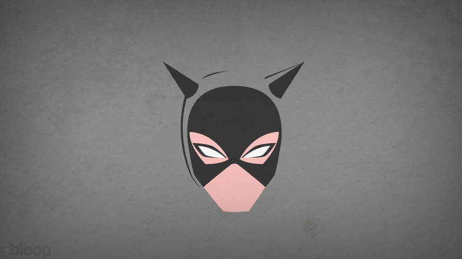 Catwoman Minimalist Art Wallpaper