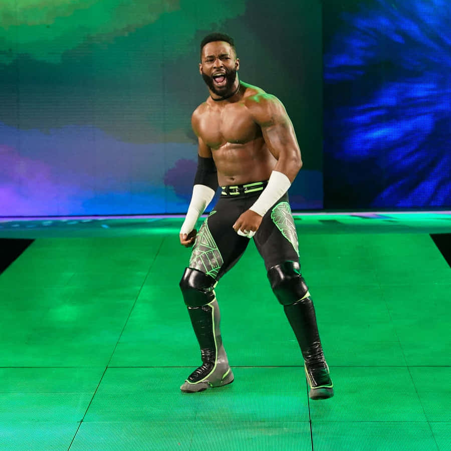 Cedric Alexander King Of The Ring Match Wallpaper