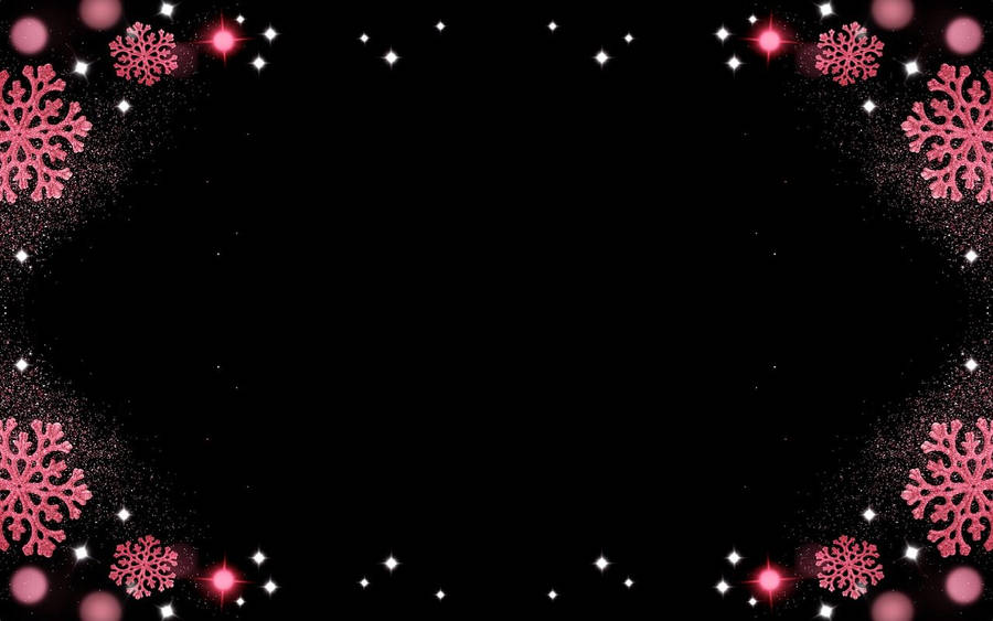 Celebrate A Black Christmas Wallpaper