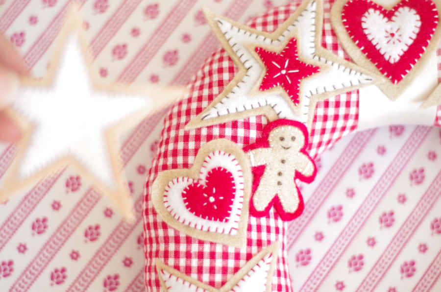 Celebrate Christmas In Colorful Pastel Hues Wallpaper