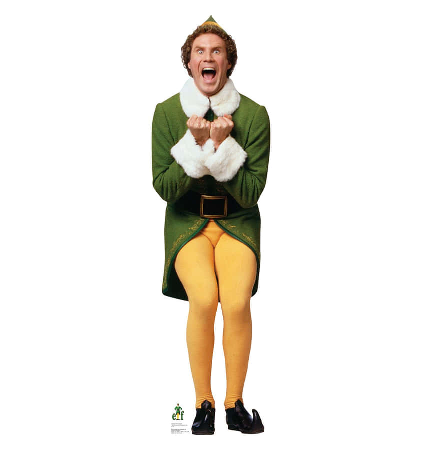 Celebrate Christmas With Buddy The Elf Wallpaper