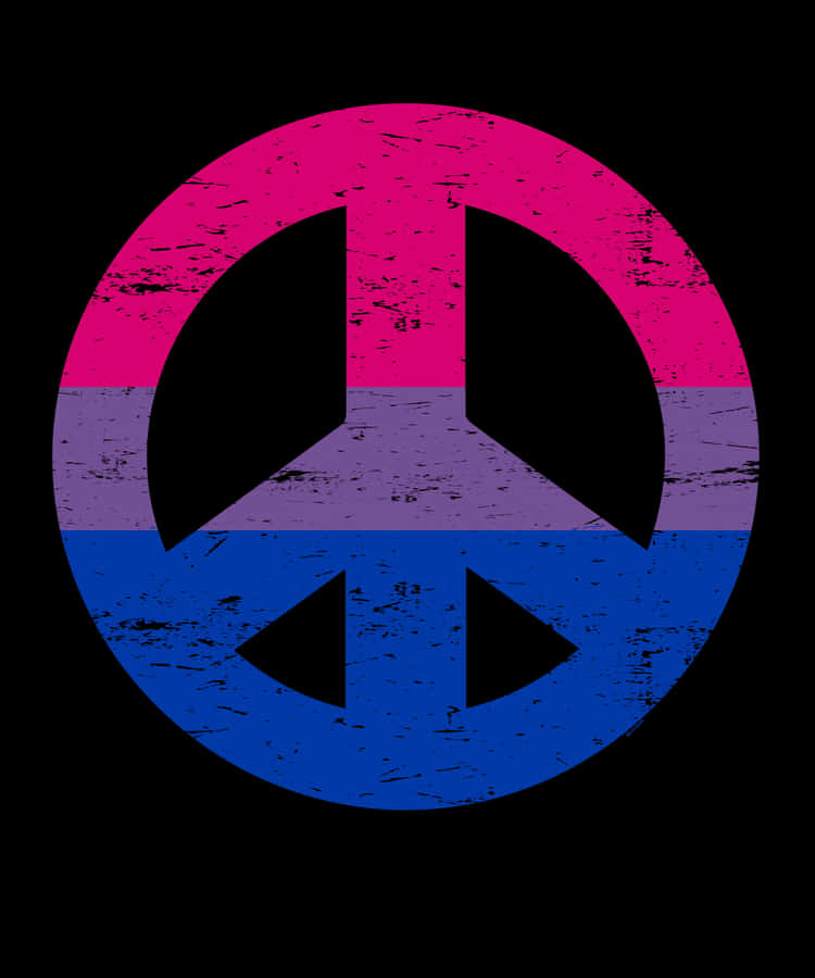 Celebrate Pride And Equality With The Bi Flag Wallpaper