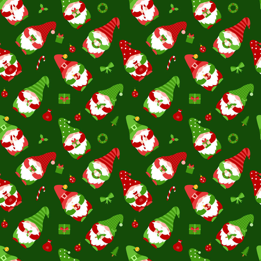Celebrate The Christmas Season With A Cheeky Elf Wallpaper