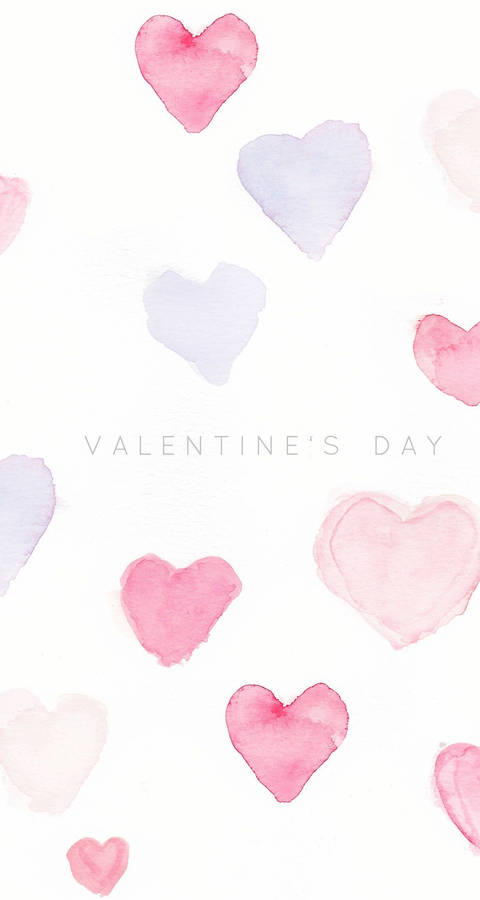 Celebrate The Love This Valentine’s Day With This Cute Illustration Wallpaper