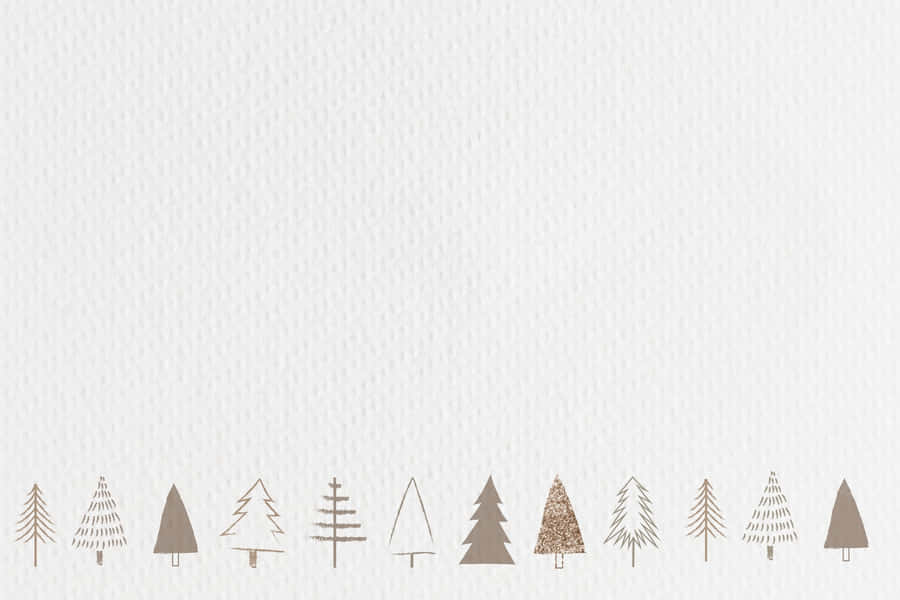 Celebrate The Most Minimalist Christmas Ever Wallpaper
