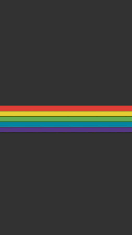 Celebrate Your Lgbtq+ Pride With This Unique Iphone Background! Wallpaper