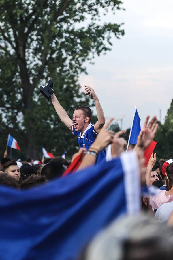 Celebrating A World Cup Victory Wallpaper