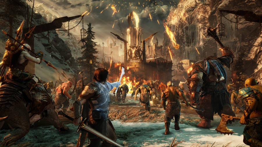 Celebrimor Army Shadow Of War 4k Wallpaper