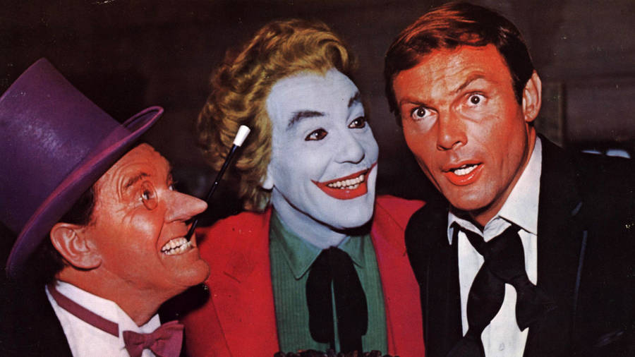Cesar Romero Adam West Burgess Meredith Wallpaper
