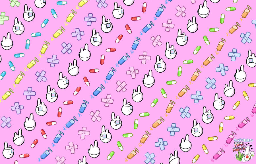 Chaffy The Cute And Quirky Kawaii Character Wallpaper
