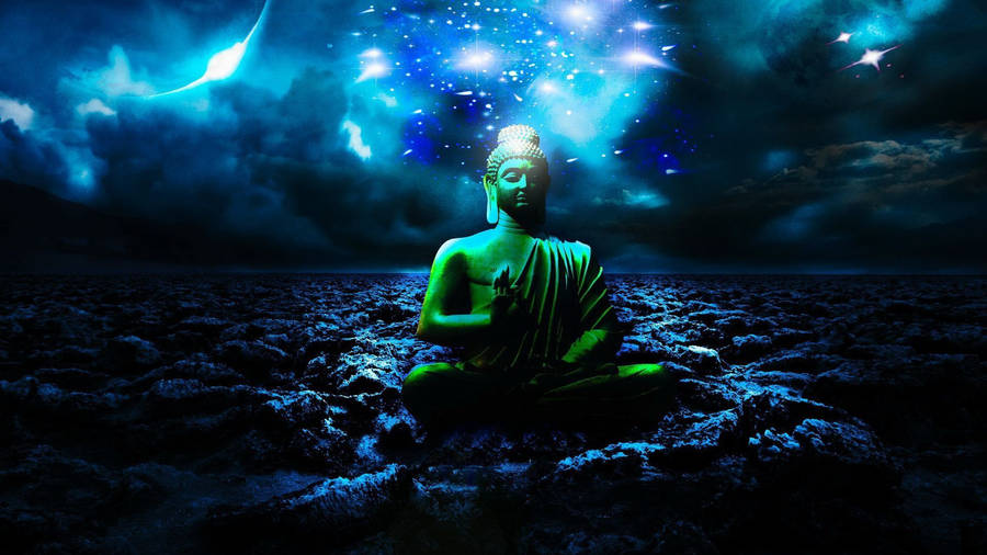 Chakra Concentration Buddha Wallpaper