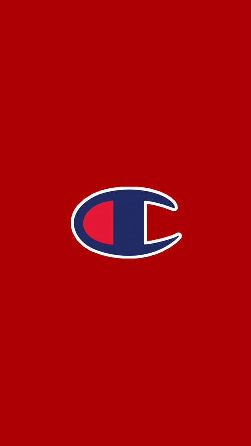 Champion Logo Red Background Wallpaper