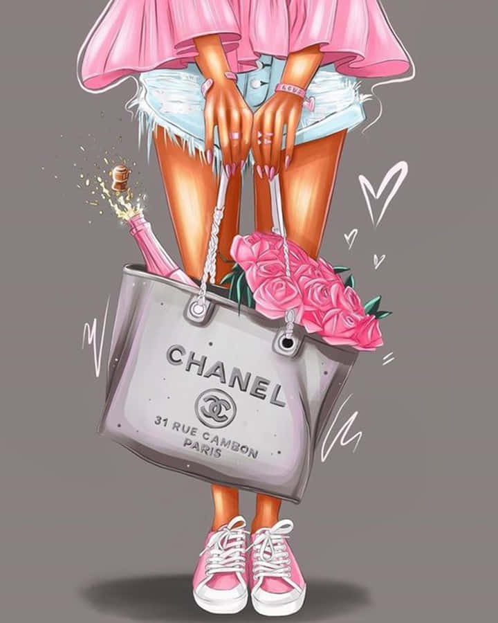 Chanel Girly Bag Wallpaper