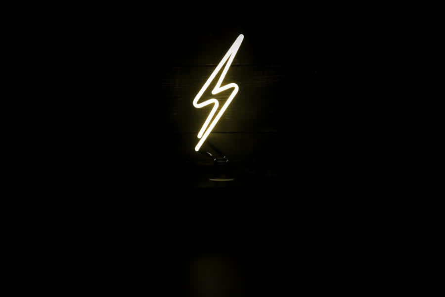 “charge Up Your Iphone With Lightning Bolt Technology” Wallpaper