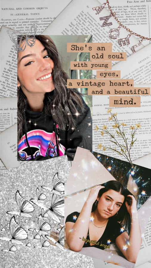 Charli And Addison Sharing A Hug Wallpaper