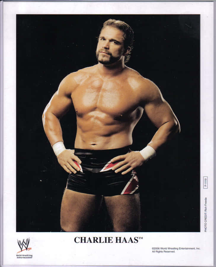 Charlie Haas Official Wwe Poster Wallpaper