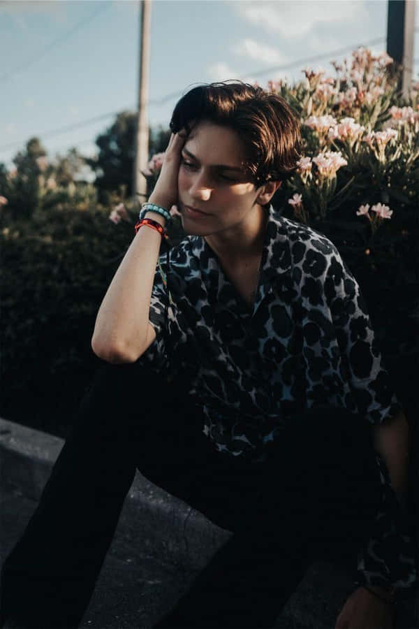 Chase Hudson Animal Print Shirt Wallpaper