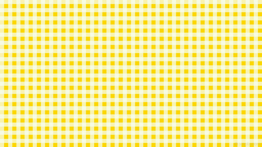 Checkered Pastel Yellow Aesthetic Wallpaper
