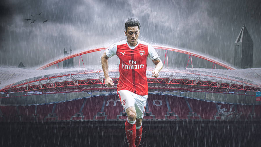 Chelsea Football Player In Arena Wallpaper