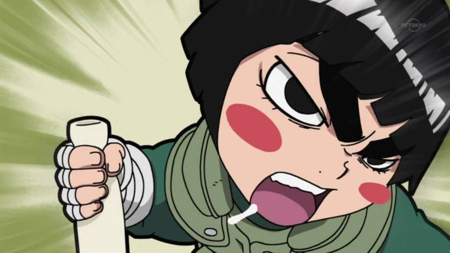 Chibi Drunken Rock Lee Wallpaper
