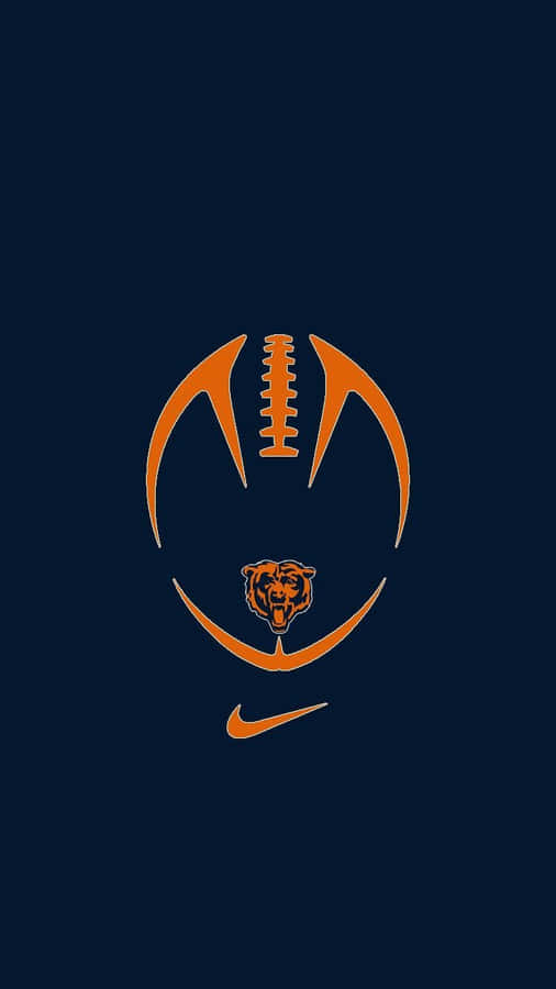Chicago Sports Bears On Navy Blue Wallpaper