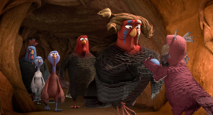 Chief Broadbeak And Other Free Birds Wallpaper