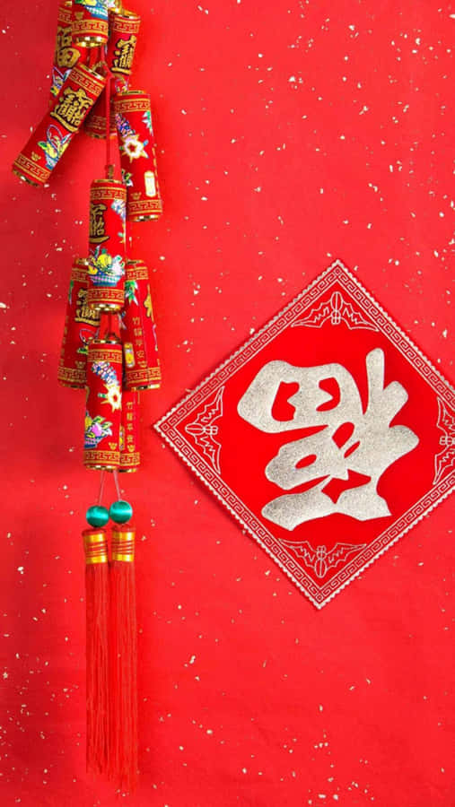 Chinese New Year Firecracker Iphone Wallpaper