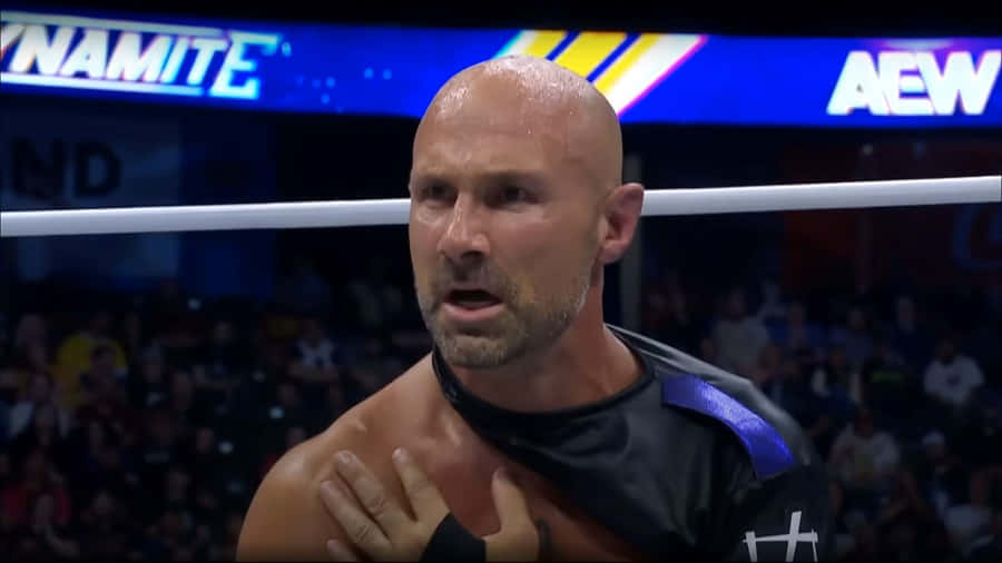 Christopher Daniels A E W Wrestling Moment Wallpaper