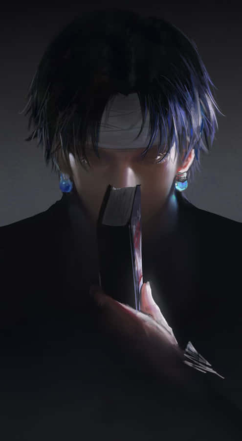 Chrollo Lucilfer Conjured Book Wallpaper