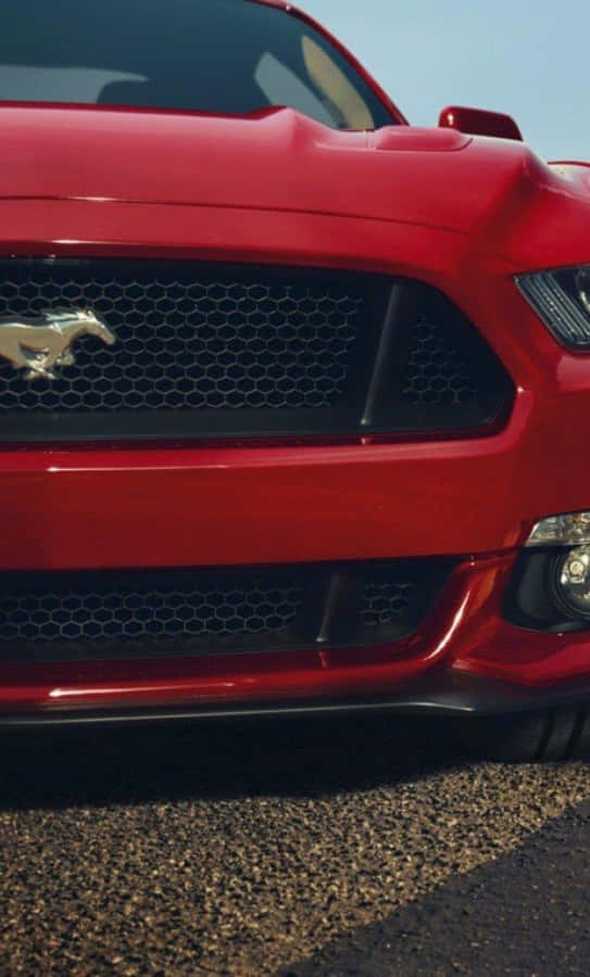 Chrome Red Car With Latest Iphone Wallpaper