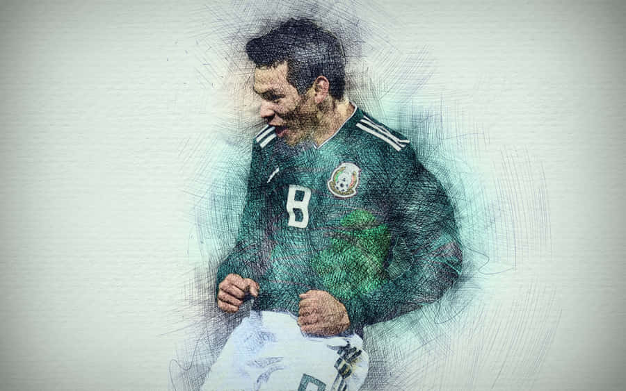 Chucky Lozano Fan Art Wallpaper