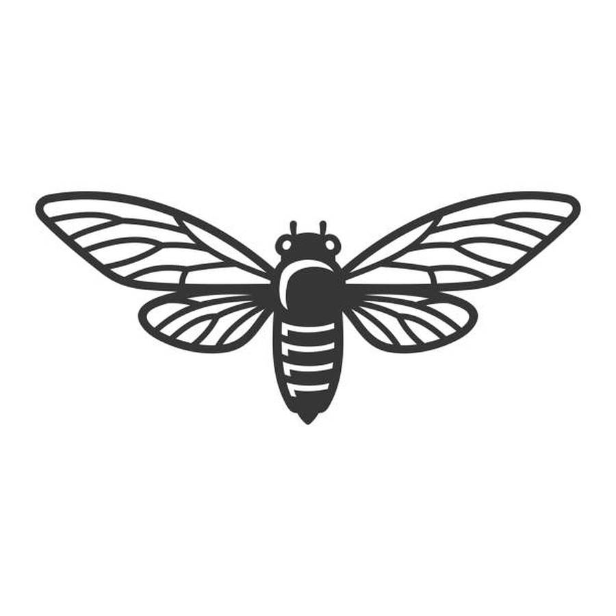 Cicada Vector Art Wallpaper