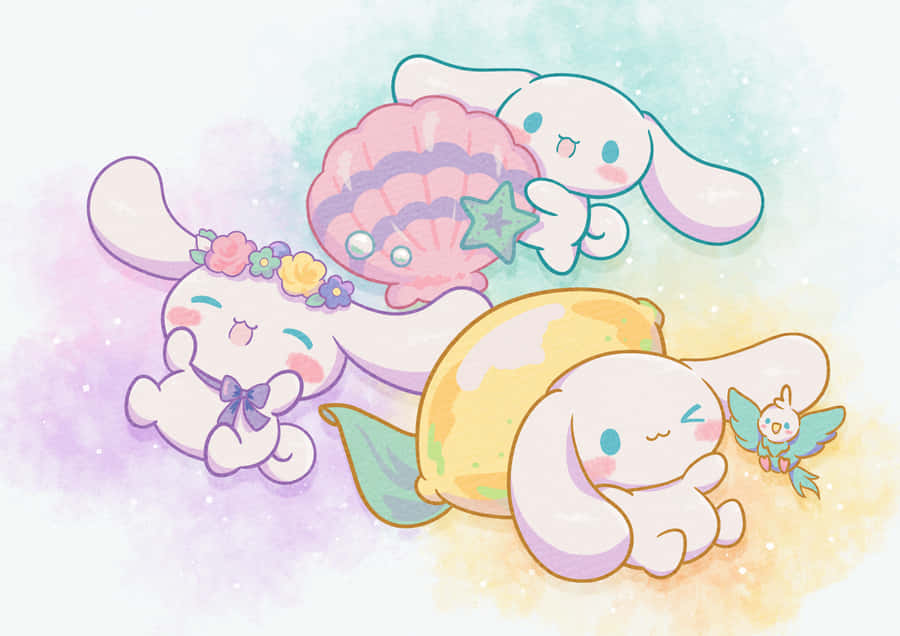 Cinnamoroll Sanrio Animated Artwork Wallpaper
